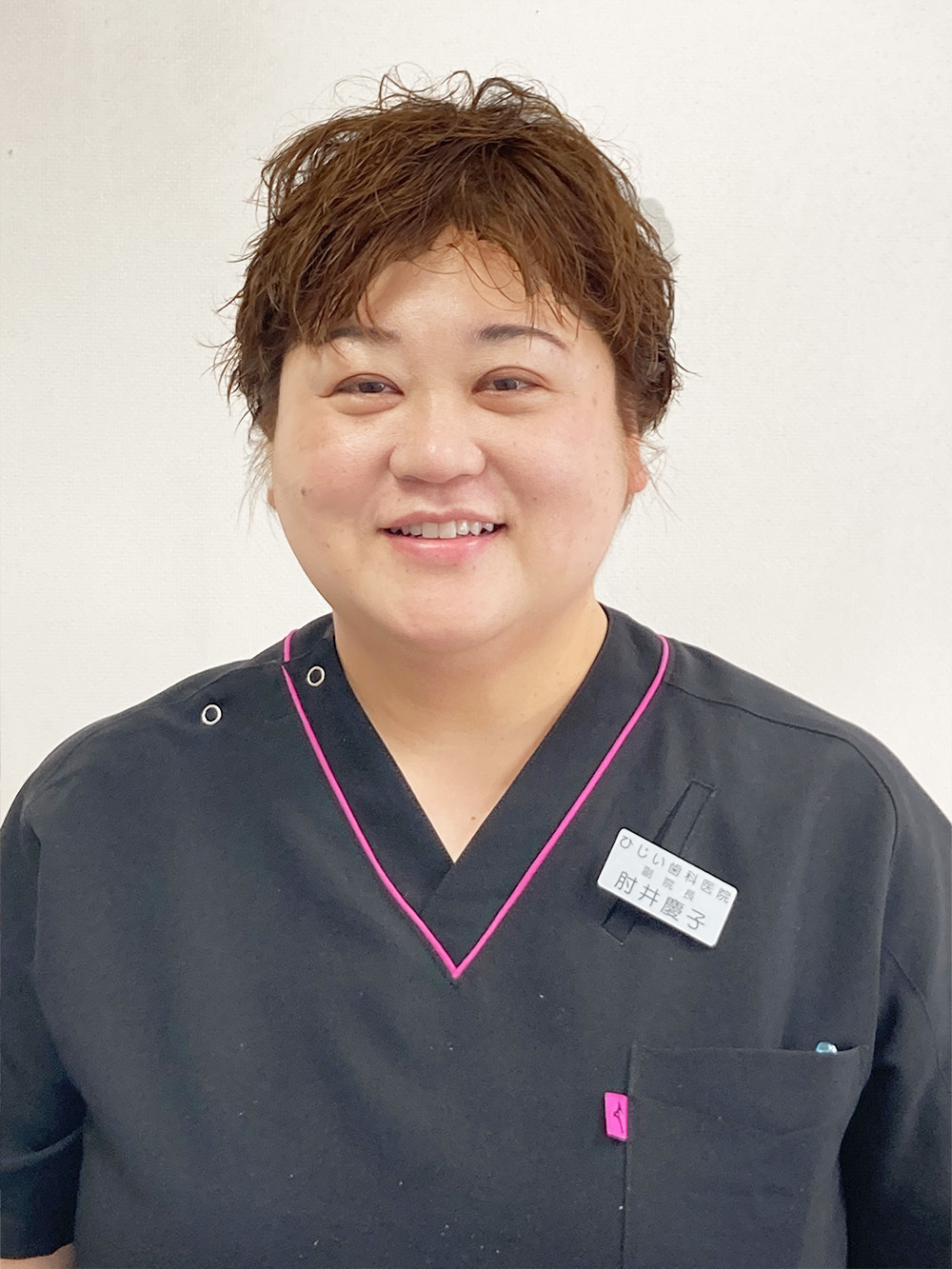 副院長の肘井慶子です- 熊本市矯正歯科相談室